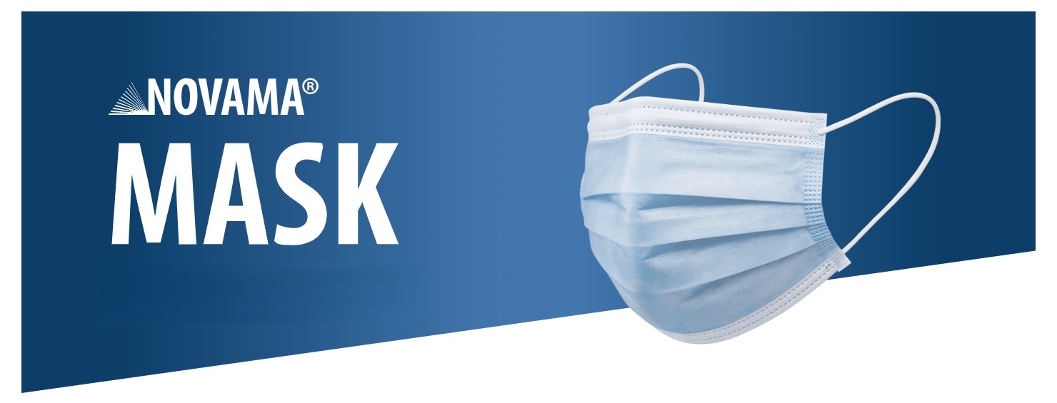 NOVAMA MASK - Trojvrstvová medicínska maska